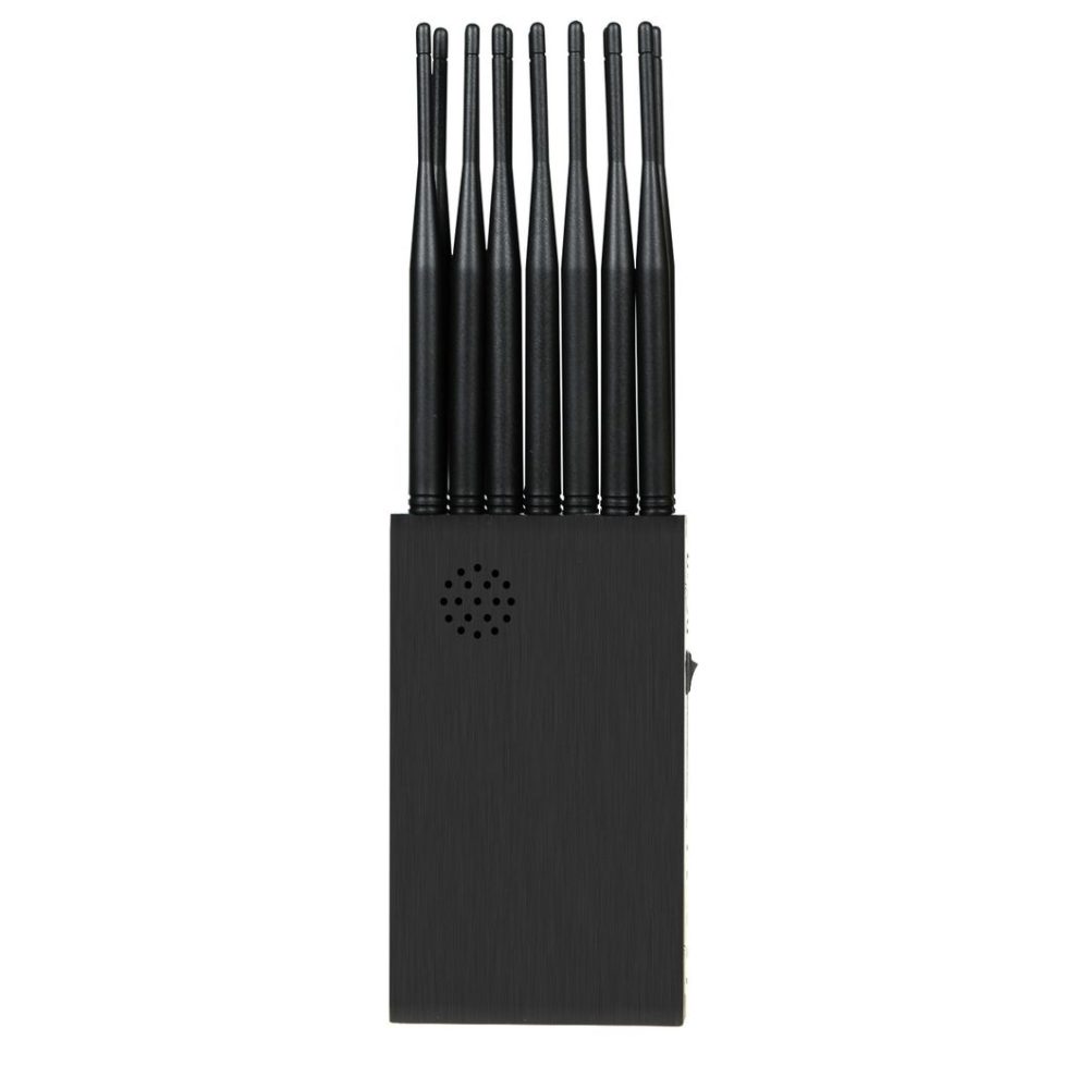 DP14 - 14 Antennas Cellphone, WiFi, 5g Signal Jammer, Signal Isolator, Signal Blocker, with Built-in Battery