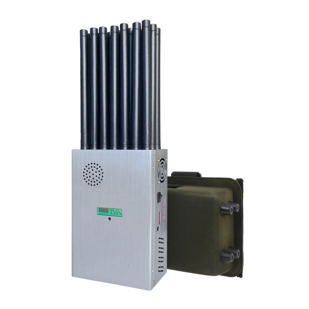DP21 - 21 Bands Portable Signal Jammer Jams Mobile Phone 2g, 3G, 4G, 5g and GPS, WiFi, UHF, VHF, RF, Lojack Signals