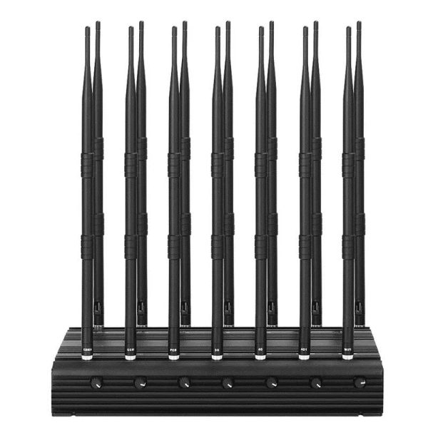 DC14 High Power 14 Bands Wireless 2g 3G 4G 5g WiFi GPS Frequency Jammer