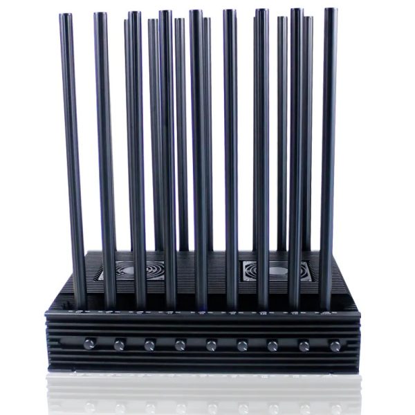 DC18-P High Power 18 Antennas Jammer All Cellphone GPS WiFi Lojack Full Band Wireless Signal Isolator
