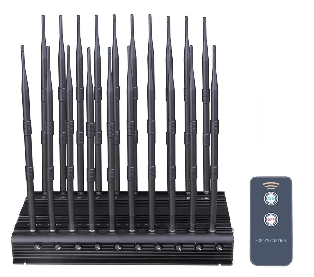 DC20 New Design Desktop 20 Channels Multifunctional 5g RF Lojack Signal Jammer
