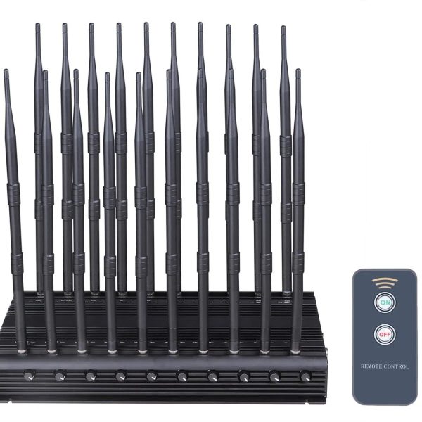DC20 New Design Desktop 20 Channels Multifunctional 5g RF Lojack Signal Jammer
