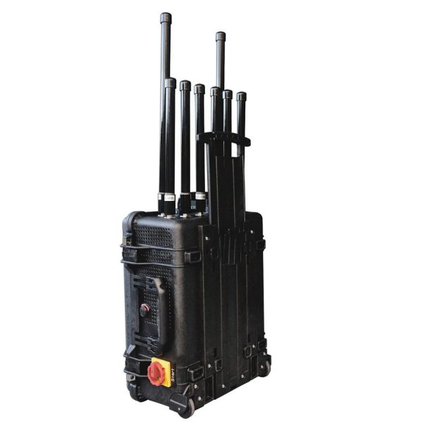 WRJ-B8 8 Channels 240W 5.8g Drone/Uav Jammer RF Frequencies 433 915 Signal Jammer