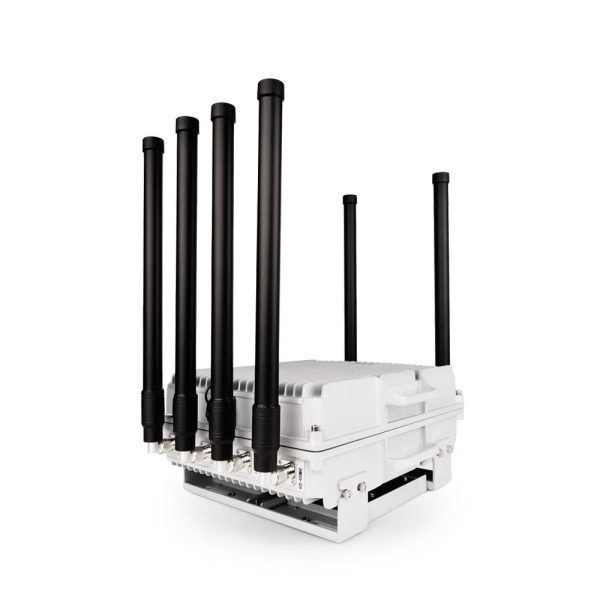 WRJ-JH-C6 6 Channel 720-1050MHz 1.5g 2.4G 5.8g 300W Installation-Free Vehicle Mounted for Car Use Device Uav Fpv Drone Jamming Blocking Defence System Anti-Drone Jammer
