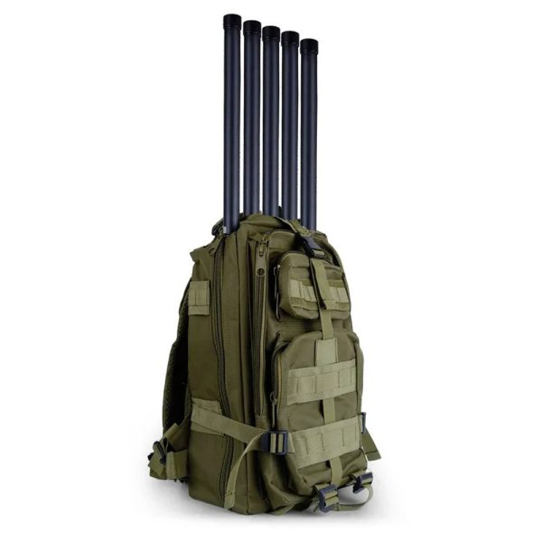 WRJ-JH-S5 5 Channel 720-1050MHz 2.4G 5.8g Uav Defence System for Backpacks Device Fpv Drone Jammer Backpacks Jamming Module