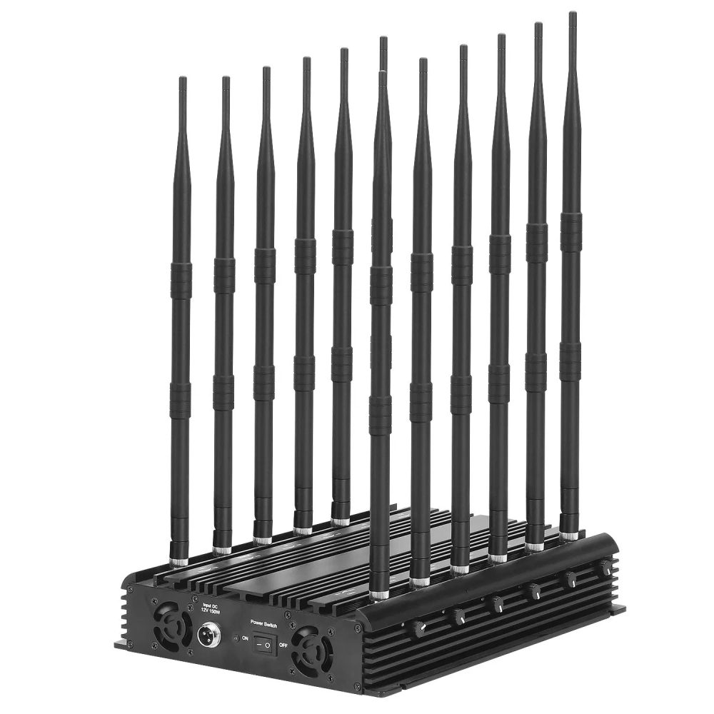 DC12 12 Antennas Powerful 2g 3G 4G 5g Phone Jammer WiFi GPS Lojack Wireless Blocker - Image 2