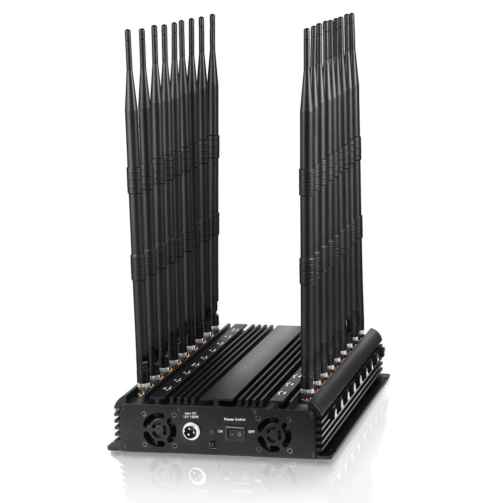 DC18 Desktop Full All in One 18 Antennas 5g Cell Phone Signal Jammer RF Signal Blocker - Image 2