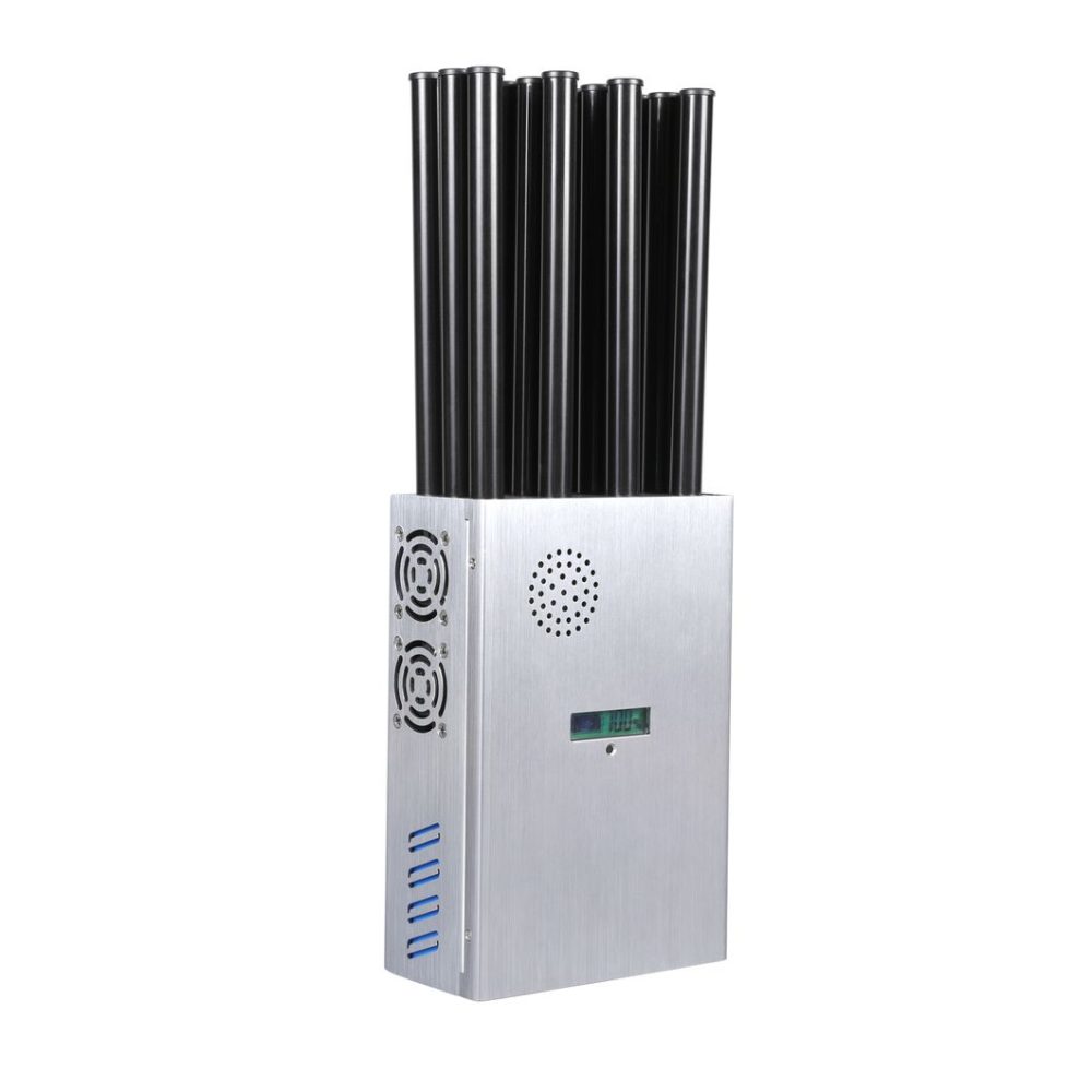 DP12-H High Power Portable 12 Antennas Jammer with High Gain 2.5dBi Antennas - Image 2