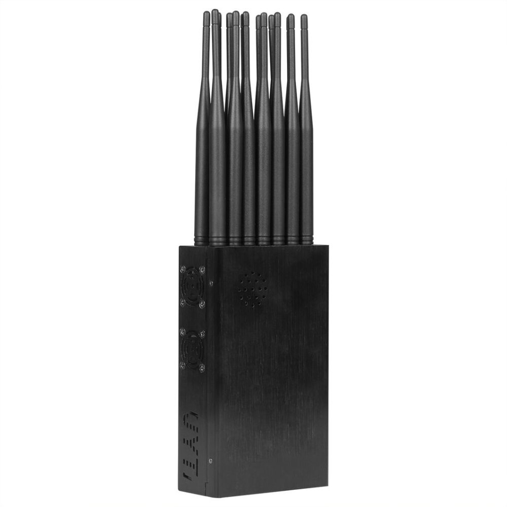 DP14 - 14 Antennas Cellphone, WiFi, 5g Signal Jammer, Signal Isolator, Signal Blocker, with Built-in Battery - Image 3