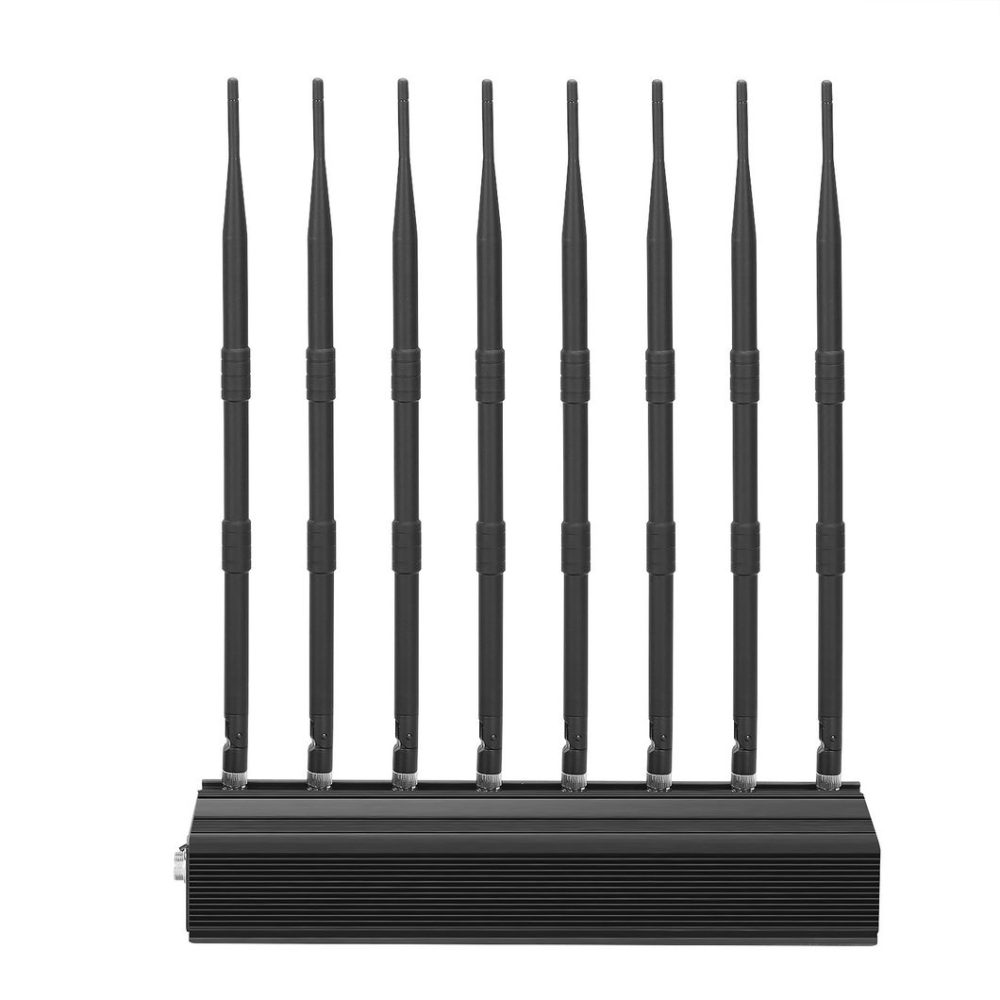 DC8 20 Watt 8 Antennas High Power GPS WiFi 4G 5g High Power Indoor Jammer - Image 3