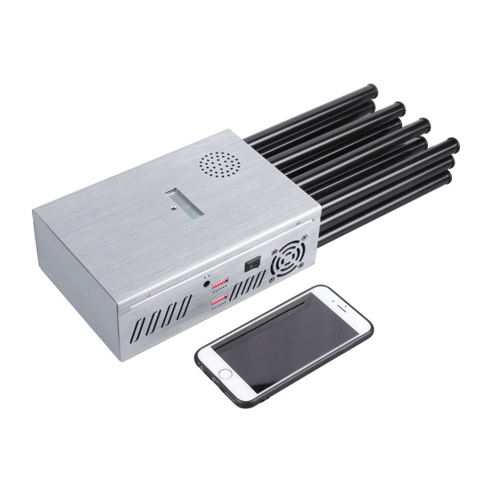 DP12-H High Power Portable 12 Antennas Jammer with High Gain 2.5dBi Antennas - Image 3