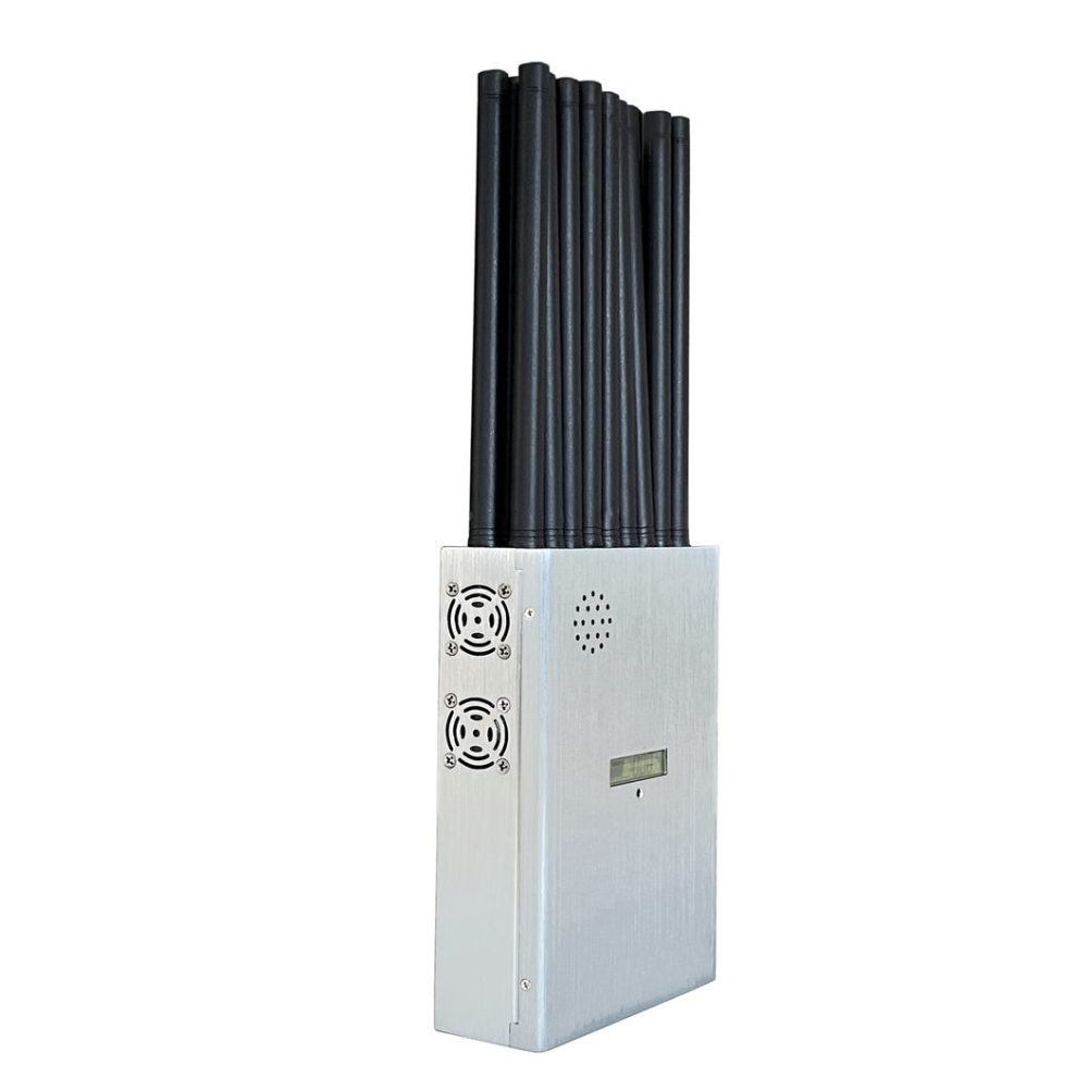 DP18 - 18 Bands Portable 2g. 3G. 4G. 5g Jammer with LCD Display and Nylon Cover - Image 4