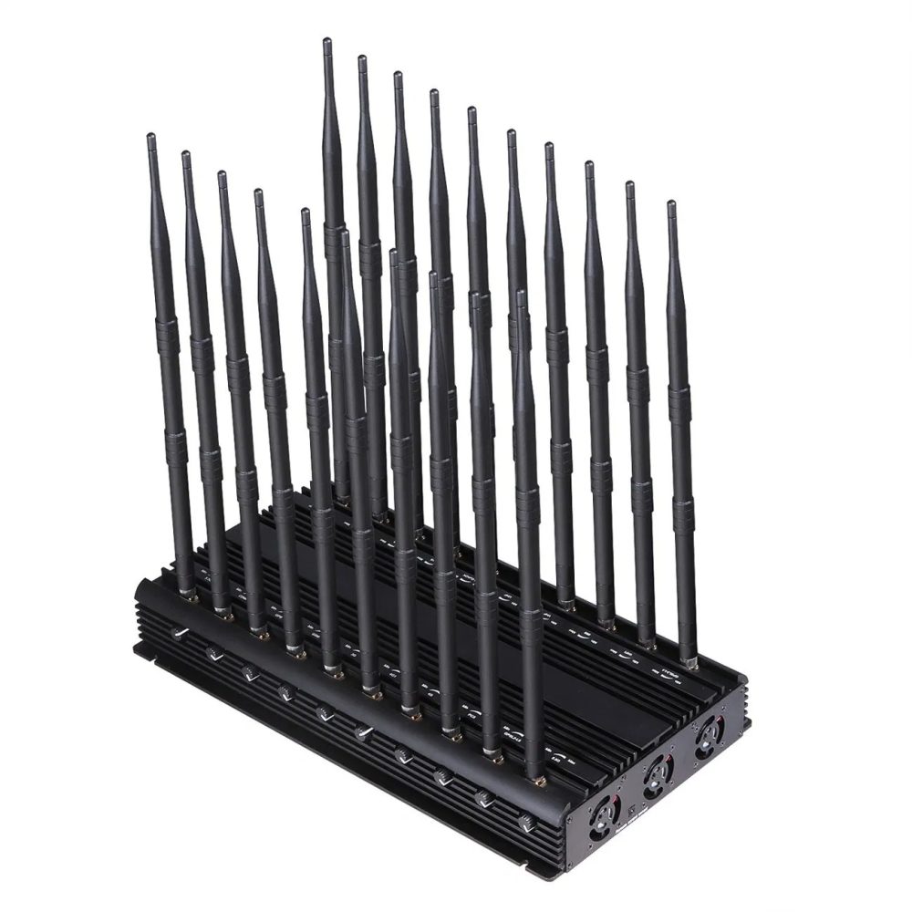 DC20 New Design Desktop 20 Channels Multifunctional 5g RF Lojack Signal Jammer - Image 4