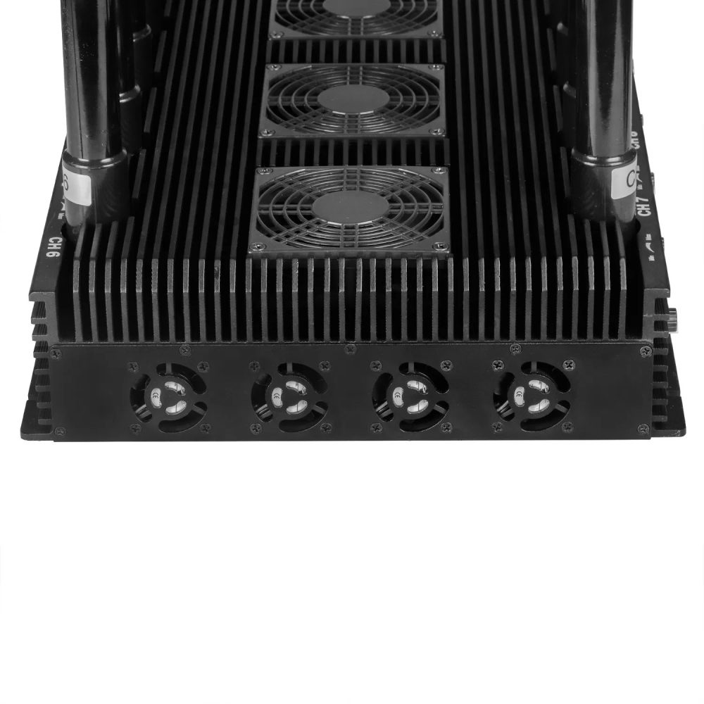 DC10-H 282W High Power Jammer with 12 Antennas Blocks Cellphone Frequency Signals - Image 5