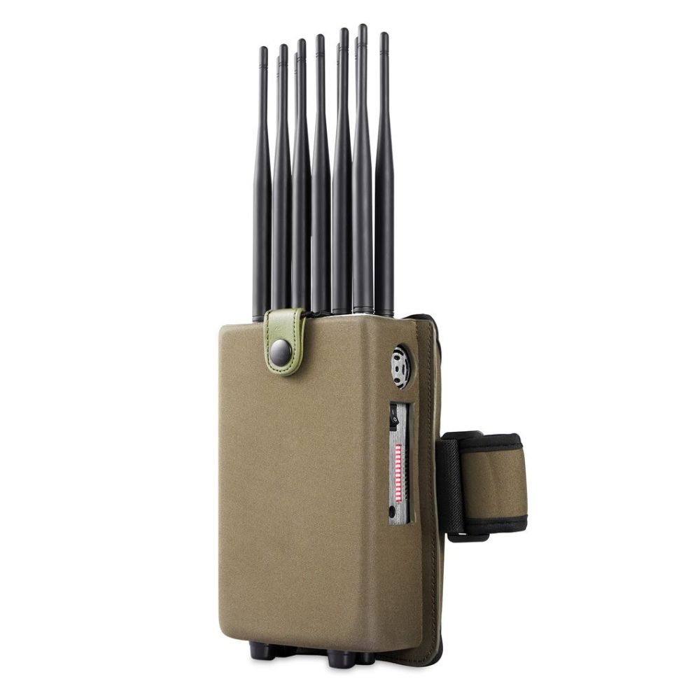 DP12 Portabel 12 Antennas 2g. 3G. 4G. 5g. Cellphone Signal Jammer Blocks GPS. 2.4G. 5.8g WiFi with Screen Display - Image 5