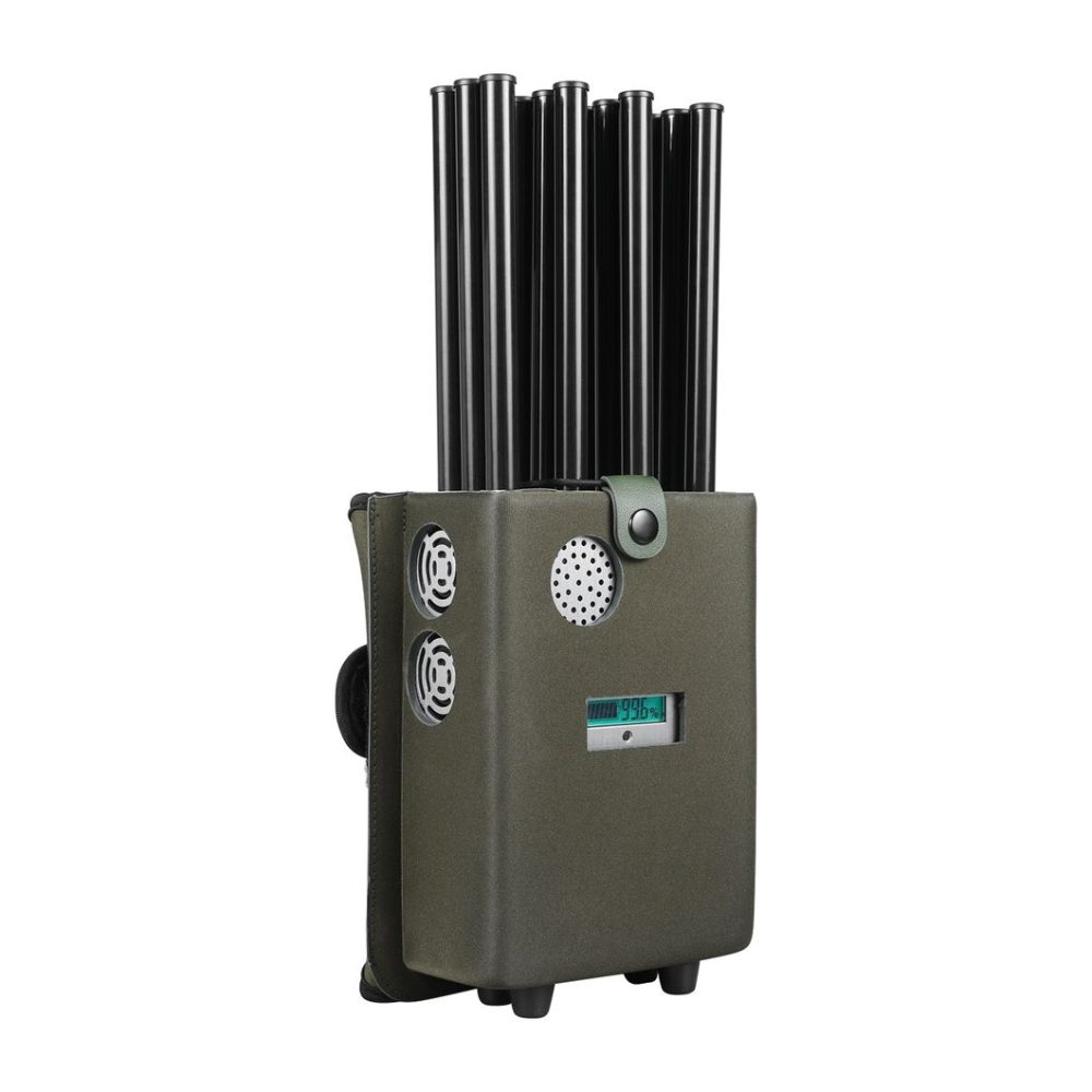 DP12-H High Power Portable 12 Antennas Jammer with High Gain 2.5dBi Antennas - Image 5