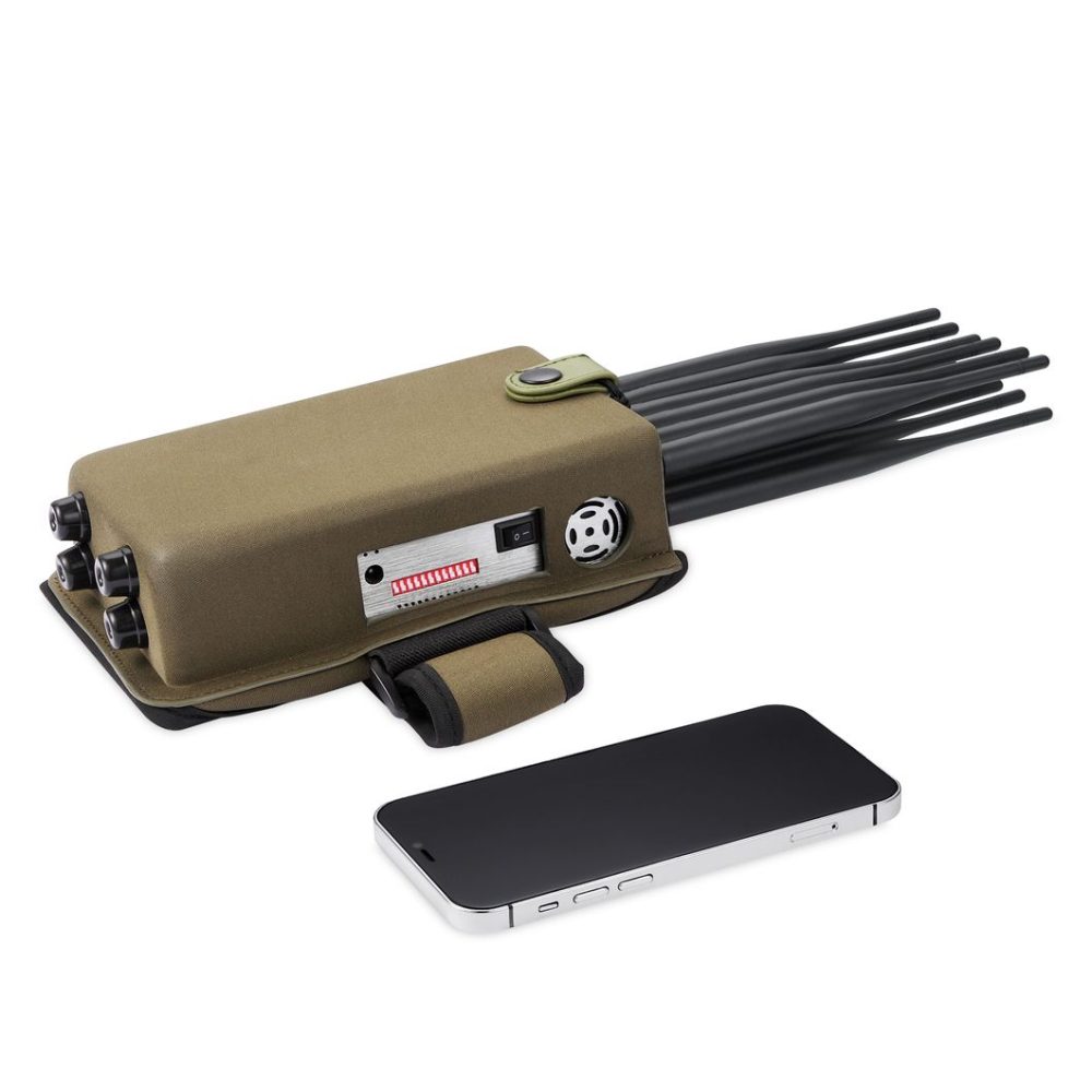 DP12 Portabel 12 Antennas 2g. 3G. 4G. 5g. Cellphone Signal Jammer Blocks GPS. 2.4G. 5.8g WiFi with Screen Display - Image 6