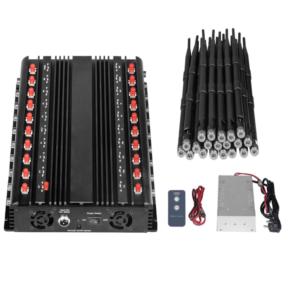 DC20 New Design Desktop 20 Channels Multifunctional 5g RF Lojack Signal Jammer - Image 6
