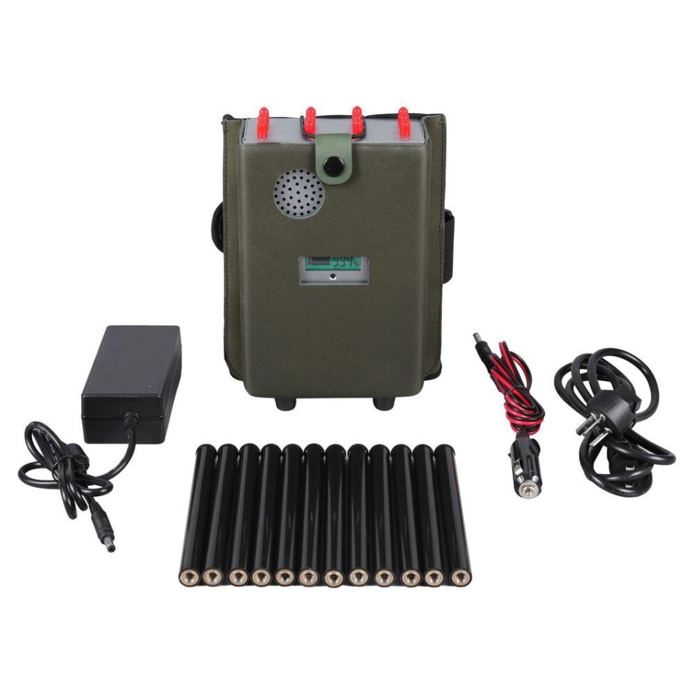 DP12-H High Power Portable 12 Antennas Jammer with High Gain 2.5dBi Antennas - Image 6