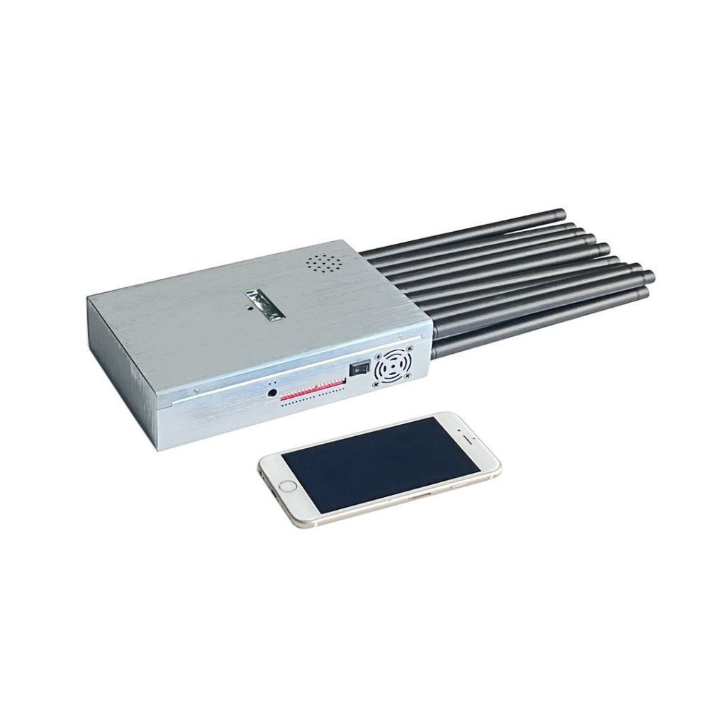 DP18 - 18 Bands Portable 2g. 3G. 4G. 5g Jammer with LCD Display and Nylon Cover - Image 7