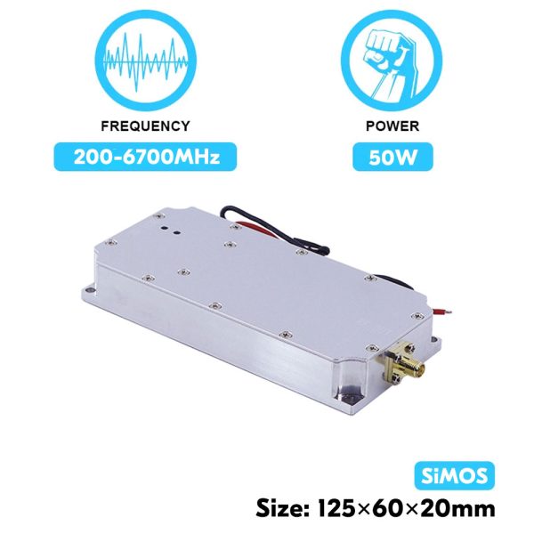 50W 200-6700MHz Anti Drone Fpv Module Anti Drone Jammer Jamming Module - 850-1050MHz
