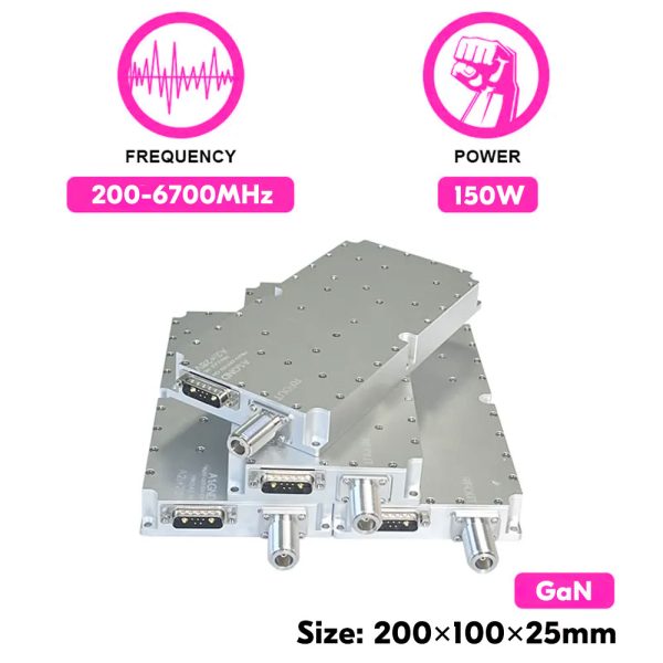 150W 200-6000MHz GaN Anti Drone Fpv Module Anti Drone Jammer Jamming Module
